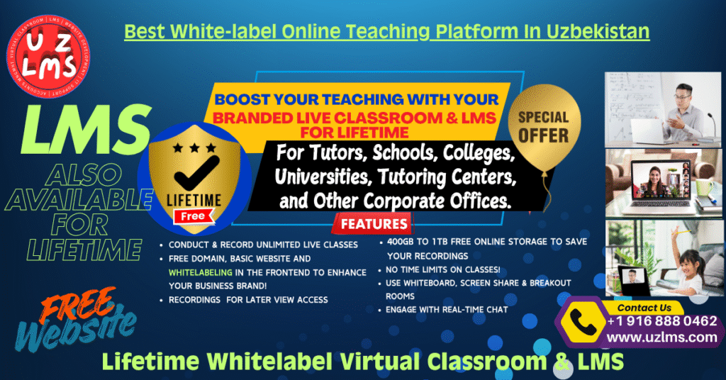 Best White-label Online Teaching Platform In Uzbekistan