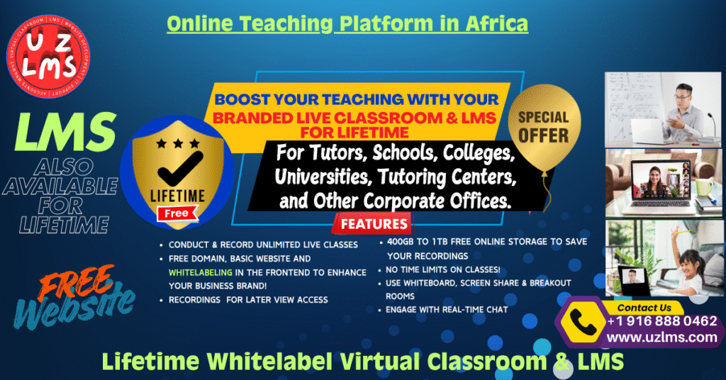 Online Teaching Platform in Africa