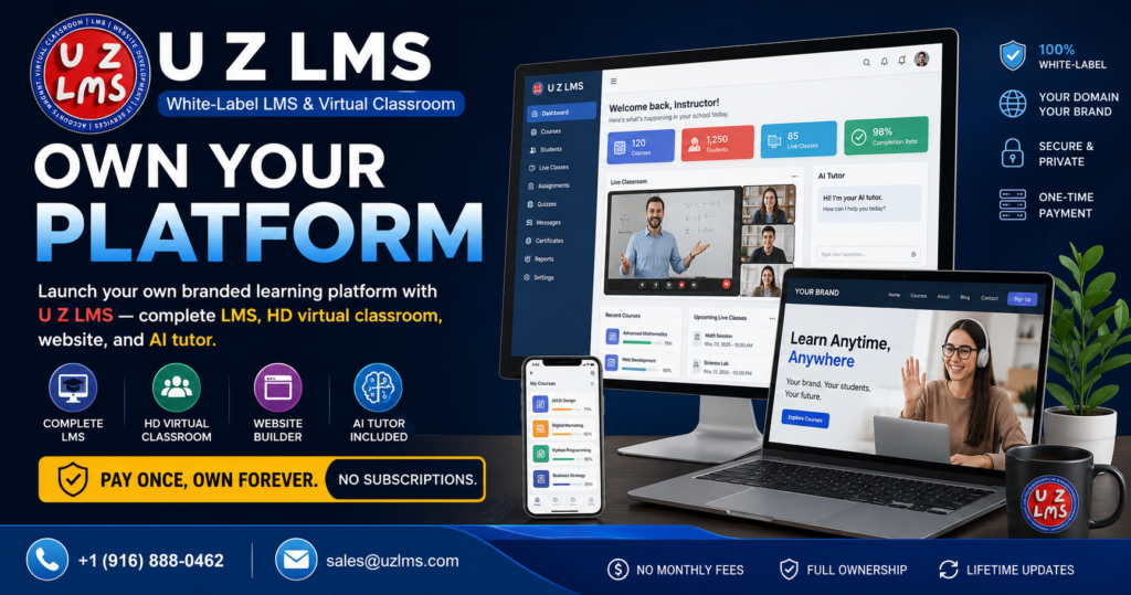 white-label lms and virtual classroom